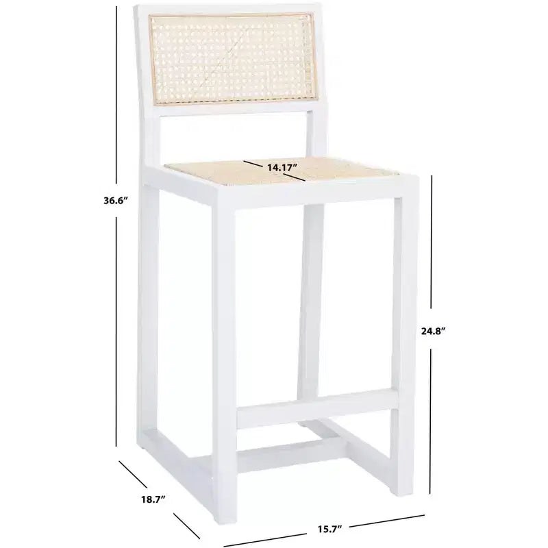 Tabouret de comptoir en rotin Seika - BST9502 - Safavieh