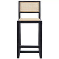 Seika Rattan Counter Stool - BST9502 - Safavieh