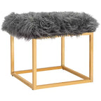 Pouf carré Rowan - FOX6288 - Safavieh Couture