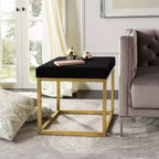 Pouf carré Rowan - FOX6288 - Safavieh Couture