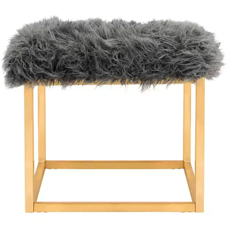 Pouf carré Rowan - FOX6288 - Safavieh Couture
