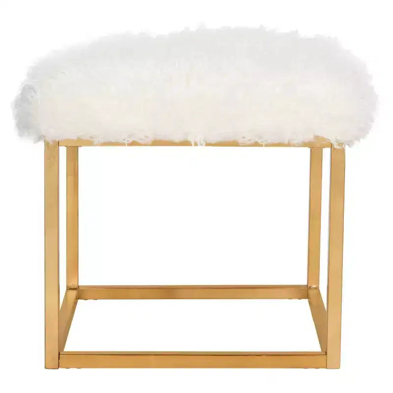Pouf carré Rowan - FOX6288 - Safavieh Couture