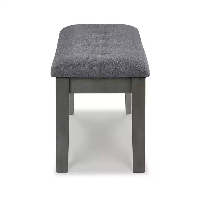 Banc de salle à manger Signature Design by Ashley Hallanden 50 contemporain bicolore gris