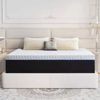 Matelas en mousse à mémoire de forme moyenne Wuleitex 14, silencieux et non perturbateur pour une nuit de sommeil confortable