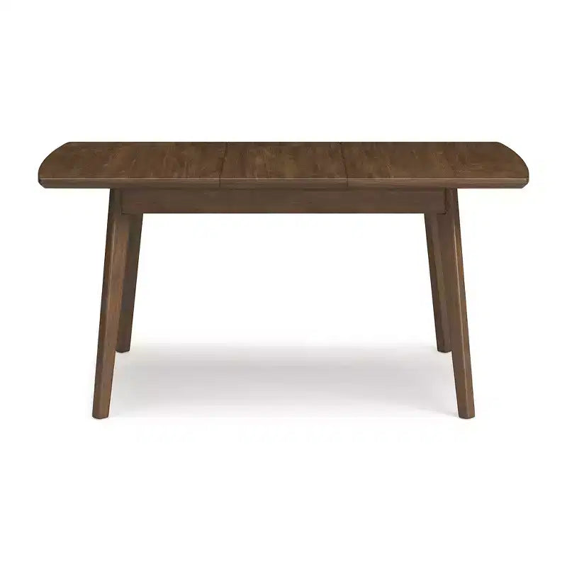 Signature Design by Ashley Table à rallonge Lyncott de style contemporain, marron
