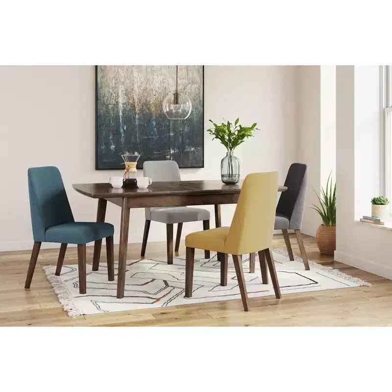 Signature Design by Ashley Table à rallonge Lyncott de style contemporain, marron