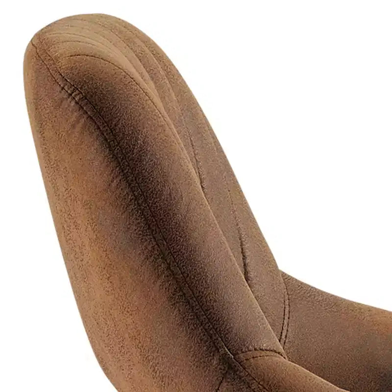 HOMLUX Lot de 2 tabourets de bar réglables avec dossier ouvert et pivotant