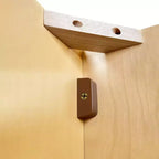 Meuble-lavabo HOMLUX Easy-DIY à 2 tiroirs, prêt à assembler, sans plateau, blanc Shaker