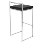 34 Lot de 2 tabourets de bar empilables contemporains Fuji - LumiSource