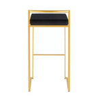 34 Lot de 2 tabourets de bar empilables contemporains Fuji - LumiSource