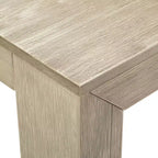 Table de comptoir en bois massif Plank+Beam, 41 tables de préparation de repas modernes