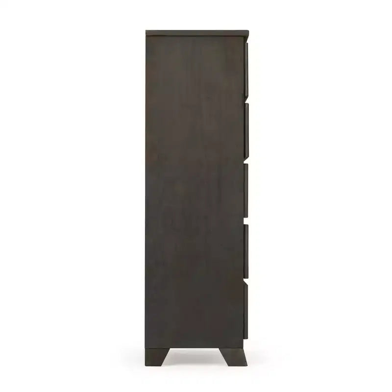Commode en bois massif à 5 tiroirs Plank+Beam