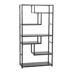 Household Essentials 65" Jamestown Tall 6 Shelf Bookshelf
