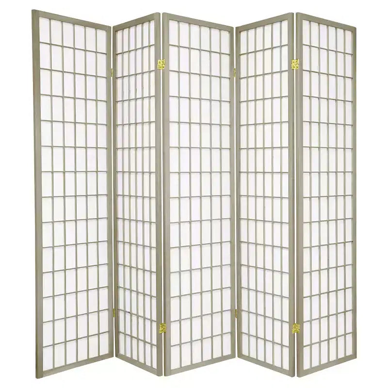 Paravent Oriental 5 Panneaux 180 cm Modèle Fenêtre Édition Spéciale