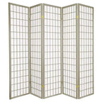 Paravent Oriental 5 Panneaux 180 cm Modèle Fenêtre Édition Spéciale