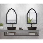 Miroir mural Eileen Arch 20 x 30 - Kate & Laurel All Things Decor