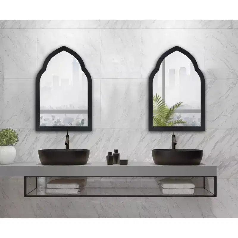 Miroir mural Eileen Arch 20 x 30 - Kate & Laurel All Things Decor
