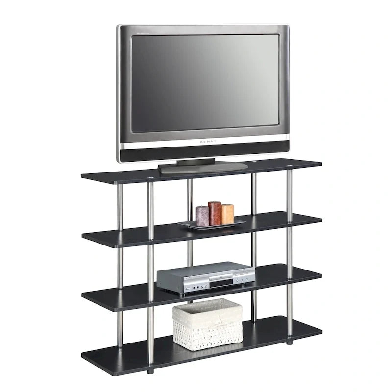 Meuble TV Haut XL 55 Pouces à 4 Niveaux