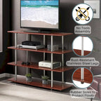 Meuble TV Haut XL 55 Pouces à 4 Niveaux
