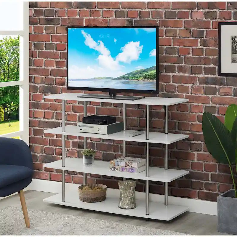 Meuble TV Haut XL 55 Pouces à 4 Niveaux