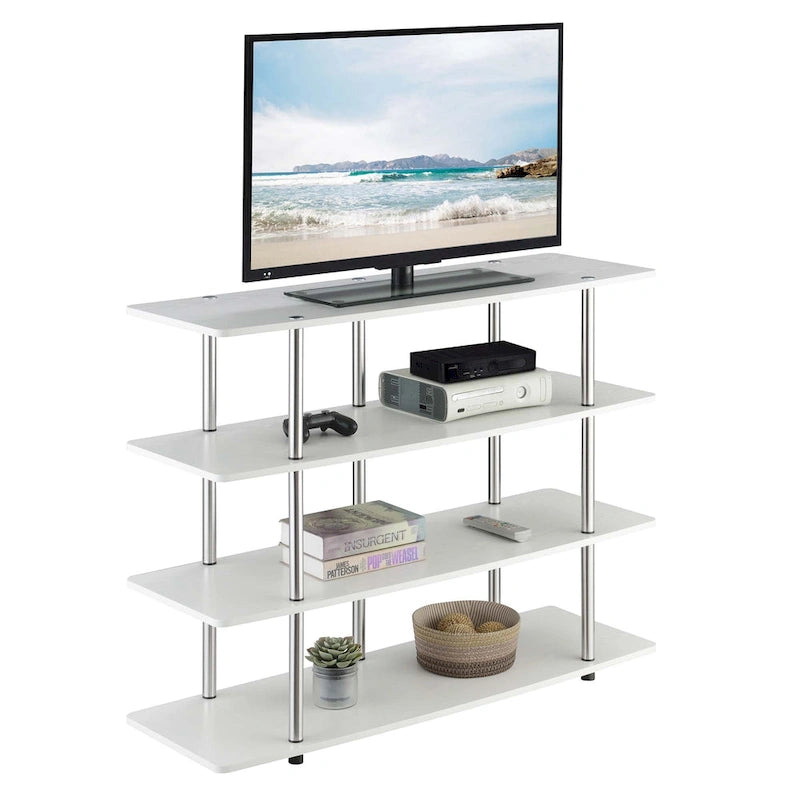 Meuble TV Haut XL 55 Pouces à 4 Niveaux
