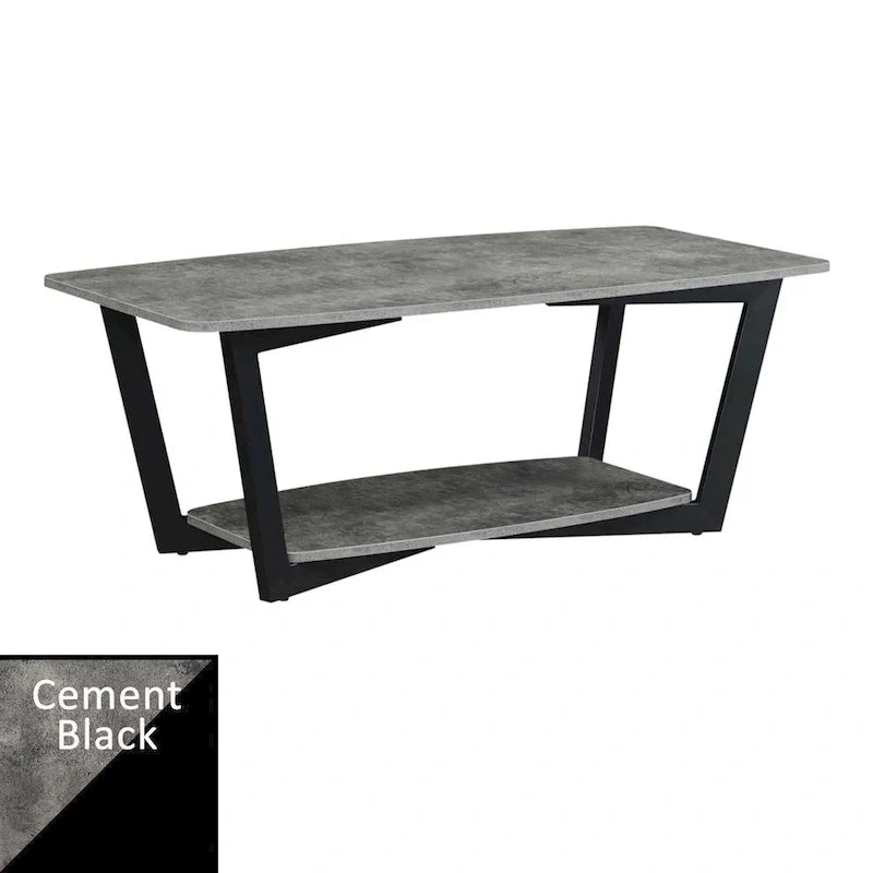 Table basse Graystone avec étagère de Convenience Concepts