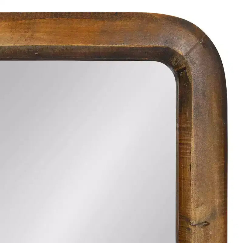Miroir mural pleine longueur Pao Noyer Marron - Kate & Laurel All Things Decor