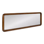 Miroir mural pleine longueur Pao Noyer Marron - Kate & Laurel All Things Decor