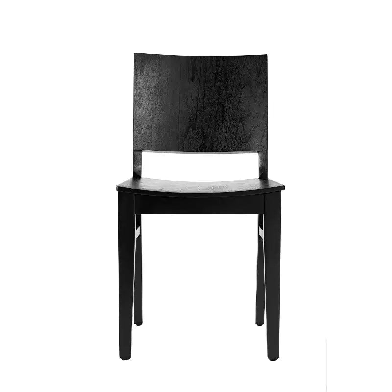 Emma et Oliver - Lot de 2 chaises de salle à manger avec dossiers incurvés et structures en bois massif