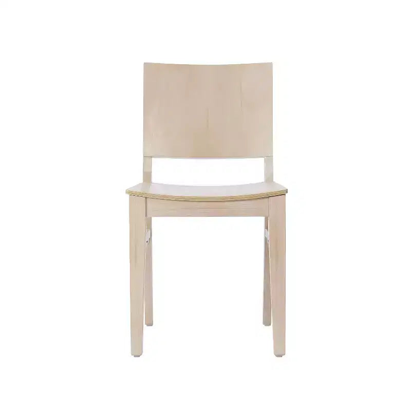 Emma et Oliver - Lot de 2 chaises de salle à manger avec dossiers incurvés et structures en bois massif