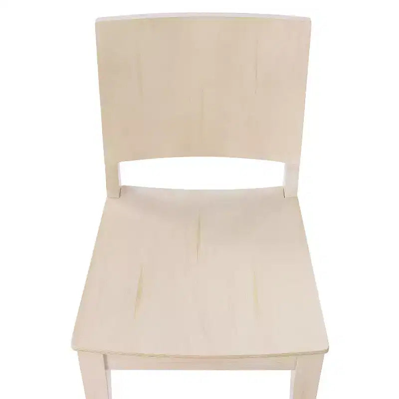 Emma et Oliver - Lot de 2 chaises de salle à manger avec dossiers incurvés et structures en bois massif
