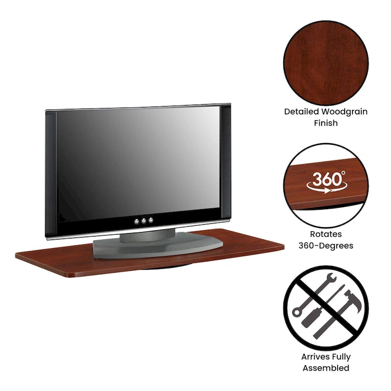 Rehausseur pivotant à niveau unique 2Go XL pour téléviseurs jusqu'à 37 pouces