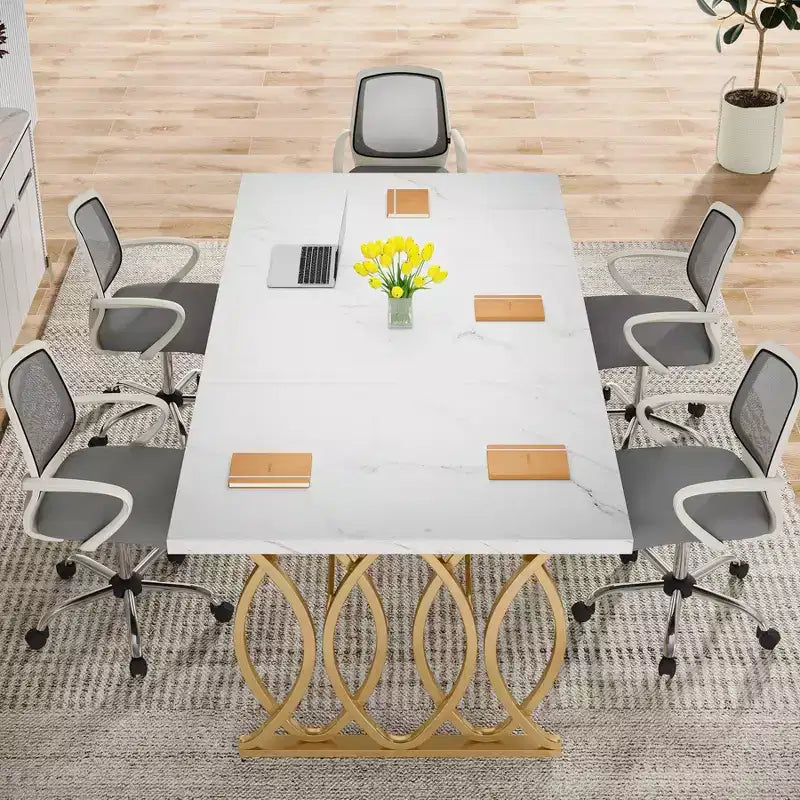 Lantine 62.99 Grande Table de Conférence Moderne
