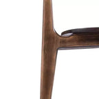 Flash Furniture Verona Lot de 2 chaises de salle à manger en bois massif de qualité commerciale avec dossiers ovales incurvés