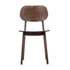 Flash Furniture Verona Lot de 2 chaises de salle à manger en bois massif de qualité commerciale avec dossiers ovales incurvés