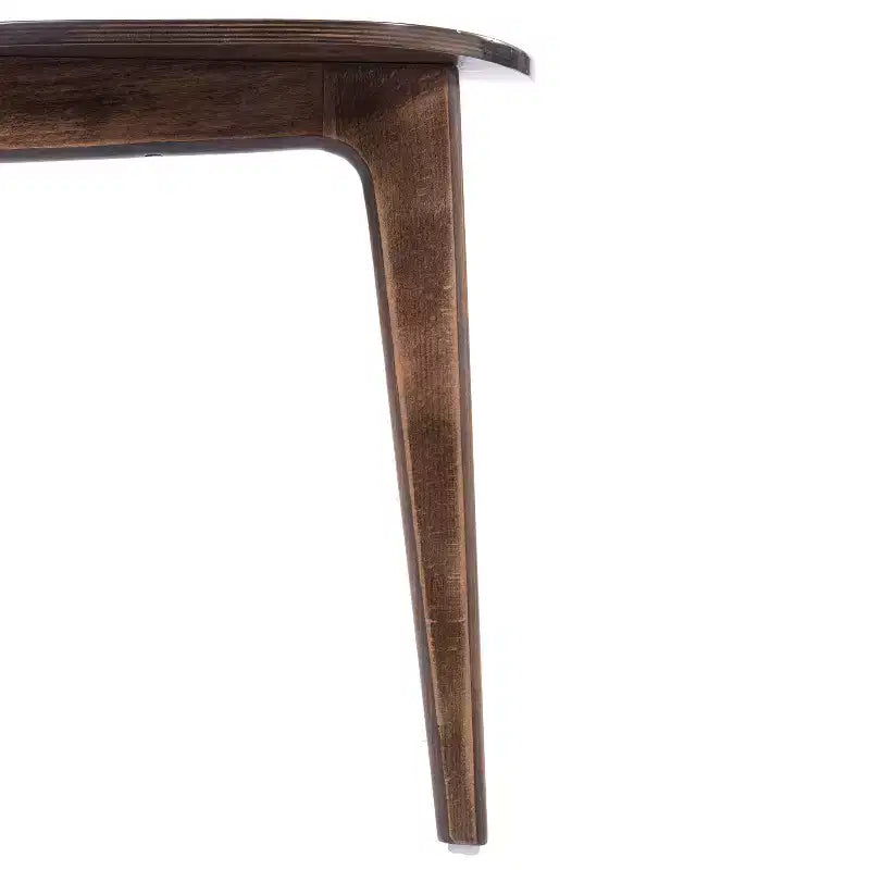 Flash Furniture Verona Lot de 2 chaises de salle à manger en bois massif de qualité commerciale avec dossiers ovales incurvés