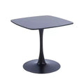Square Dining Table Coffee Table Center Pedestal Tulip Wooden Tea Table Mid Century Modern Dining Table