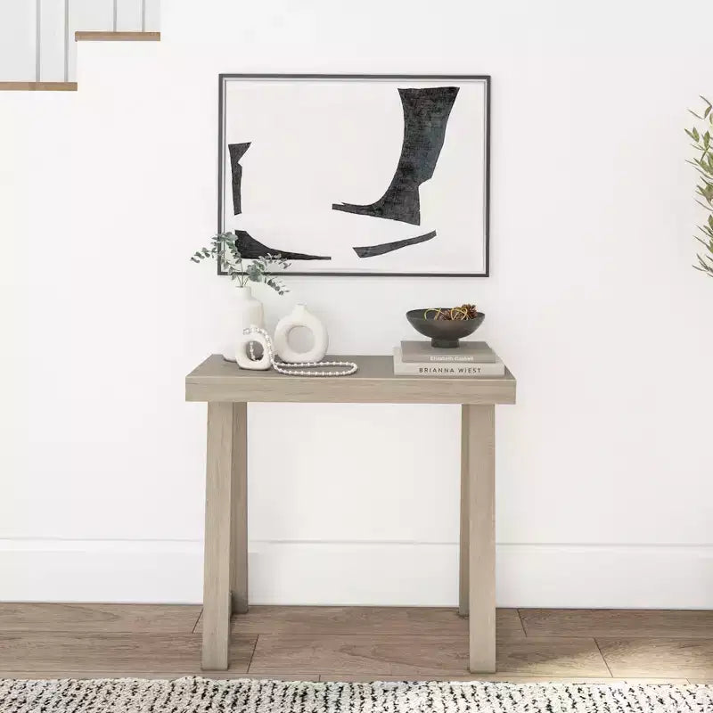 Plank+Beam, table console en bois massif de 36 po, table de canapé de style ferme classique, table d'entrée étroite pour couloir