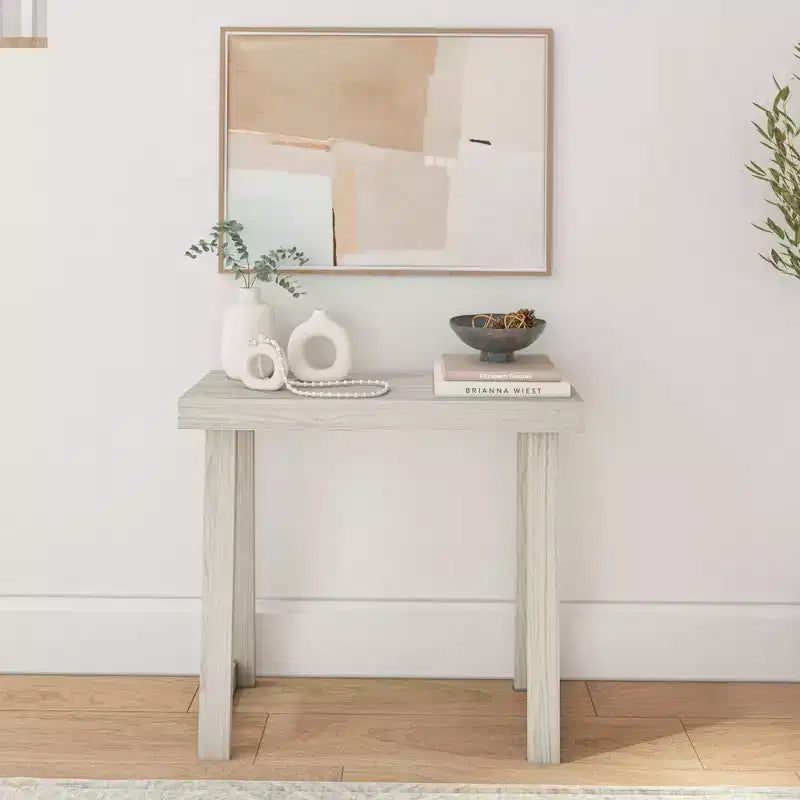 Plank+Beam, table console en bois massif de 36 po, table de canapé de style ferme classique, table d'entrée étroite pour couloir