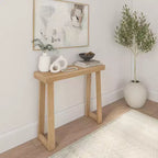 Plank+Beam, table console en bois massif de 36 po, table de canapé de style ferme classique, table d'entrée étroite pour couloir