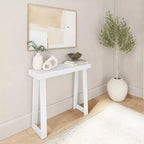 Plank+Beam, table console en bois massif de 36 po, table de canapé de style ferme classique, table d'entrée étroite pour couloir