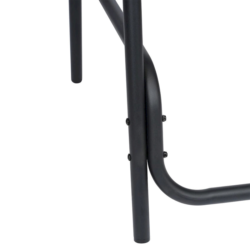 Tabouret de bar commercial en rotin pour l'intérieur et l'extérieur avec cadre en aluminium - S/O