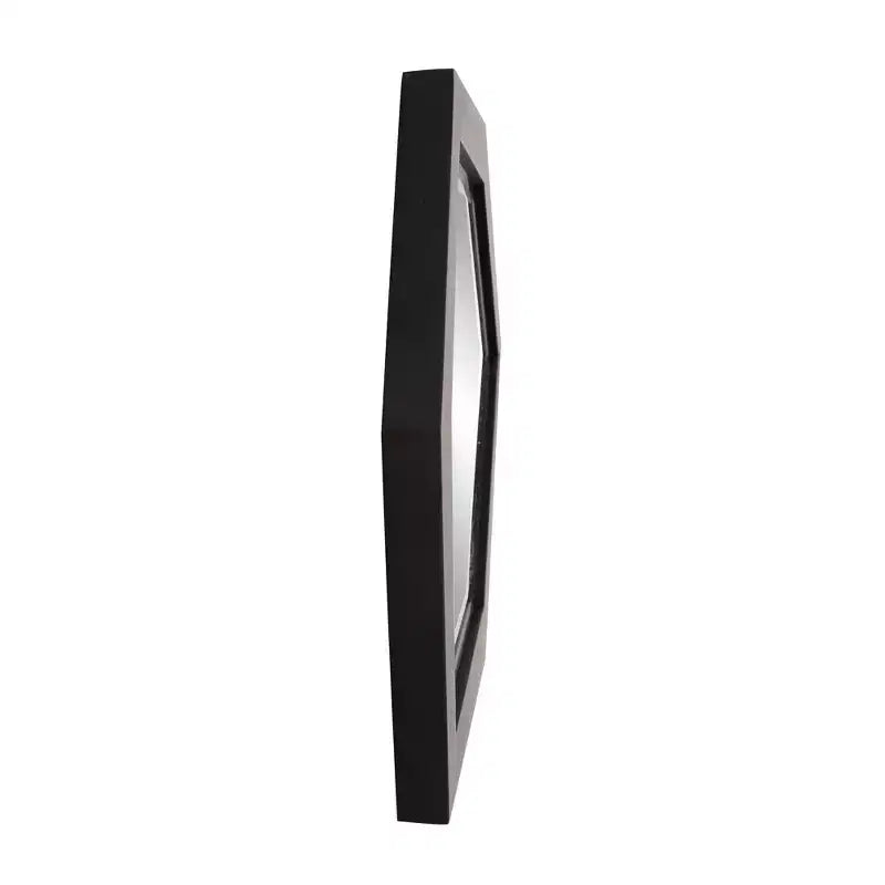 Miroir mural contemporain asymétrique et abstrait Howard Elliott 16x11.75 Abrams