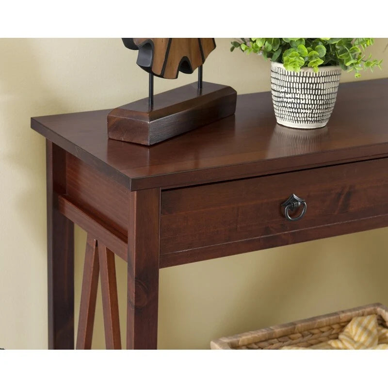 Console de salon en tabac ancien