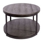Table basse ovale Gauntlet Gray