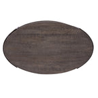 Table basse ovale Gauntlet Gray