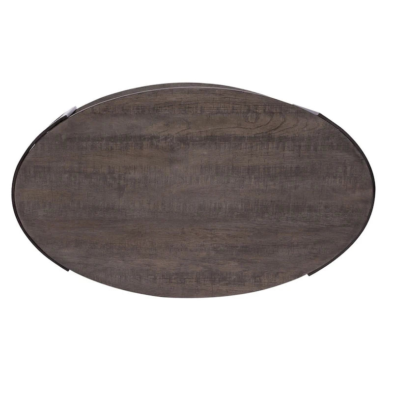 Table basse ovale Gauntlet Gray