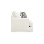 Fauteuil en lin surdimensionné — 129,5 cm L x 104 cm P x 99 cm H