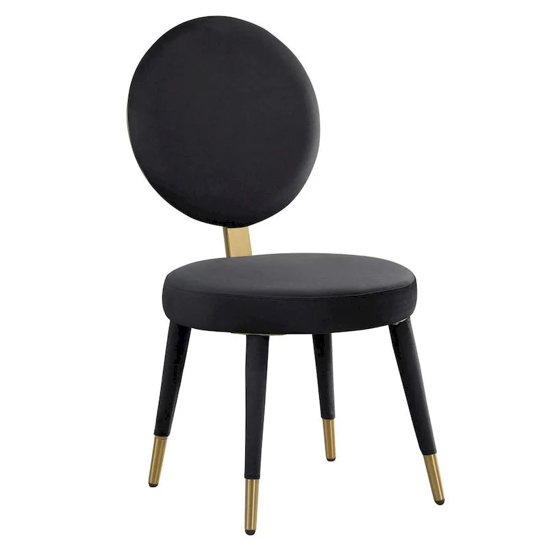 Ensemble de table et de chaises de salle à manger rondes Morden Fort Modern Luxury 5 pièces