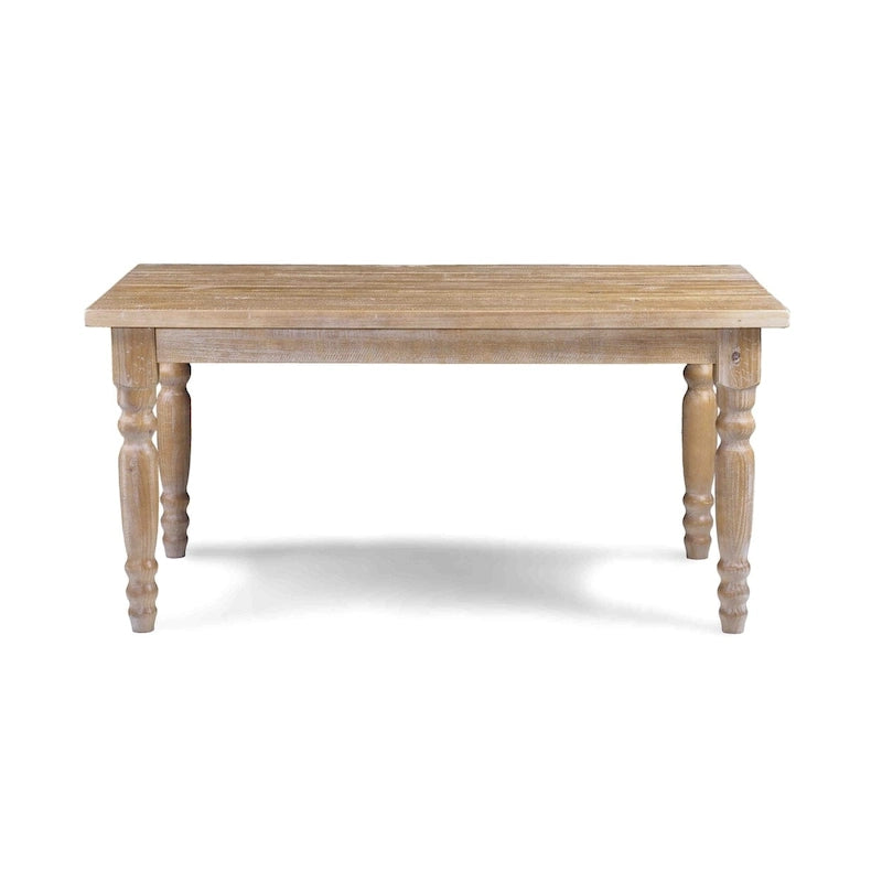 Table à manger en bois massif Valerie de 63 pouces Grain Wood Furniture